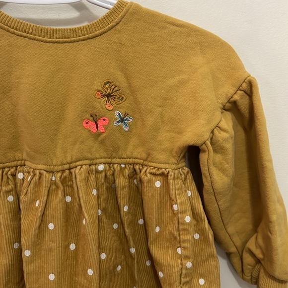 Next Cotton Babydoll Girls Dress Size 3-4yrs - Picture 2 of 6